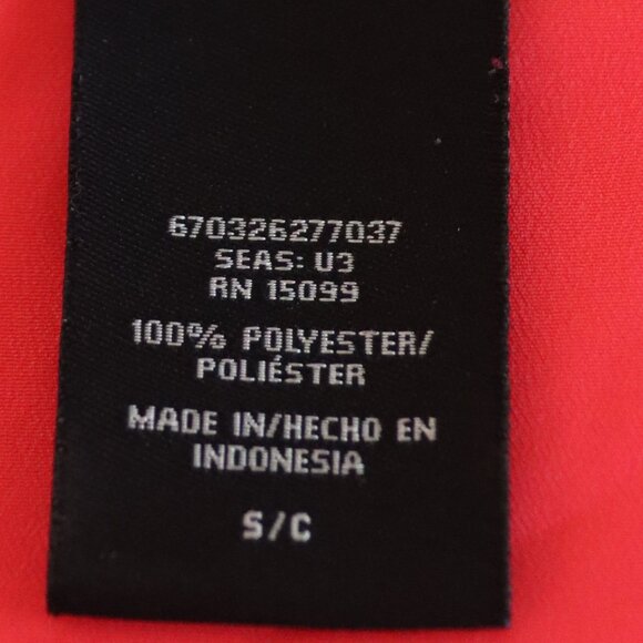 Metaphor- Women's Coral/ Salmon Ruffle Top sleeveless Sz. Small - Picture 5 of 12